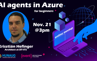 AI agentek Azure-ban (virtuális meetup)